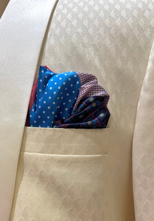 Four Square Pocket Square - Arjuun Kilachand