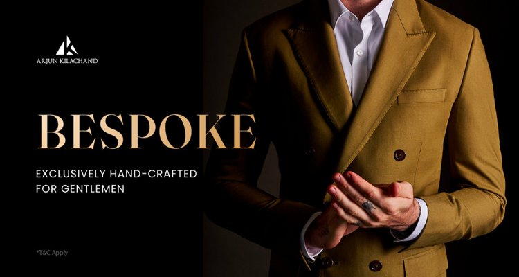 Bespoke: Exclusively hand Crafted for gentleman