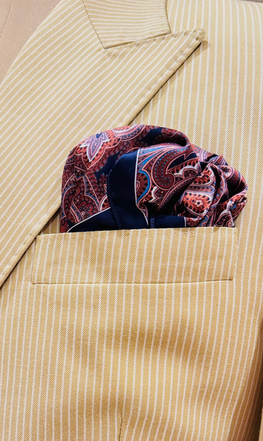 Finest prints pocket square - Arjuun Kilachand