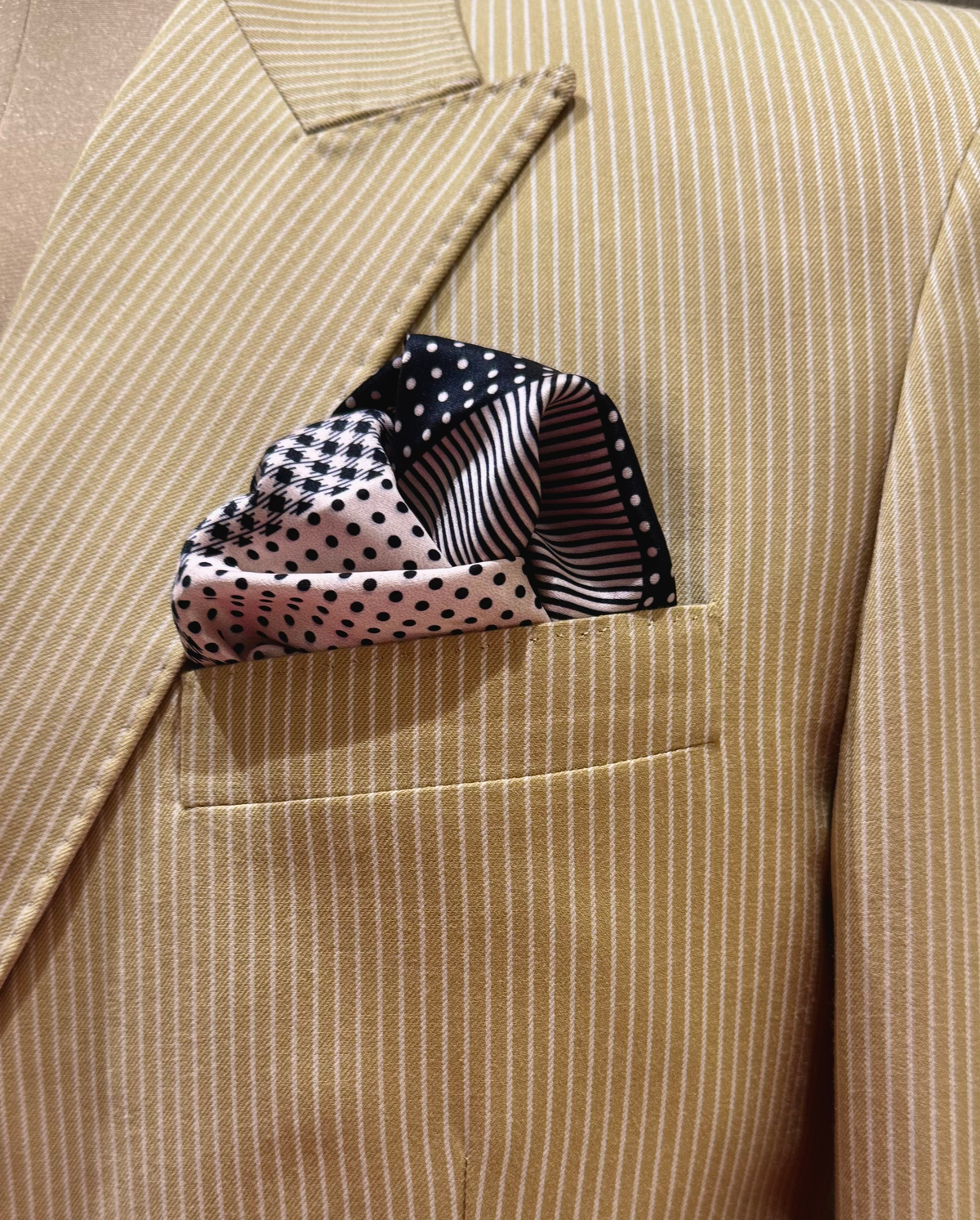 Four Square Pocket Square - Arjuun Kilachand