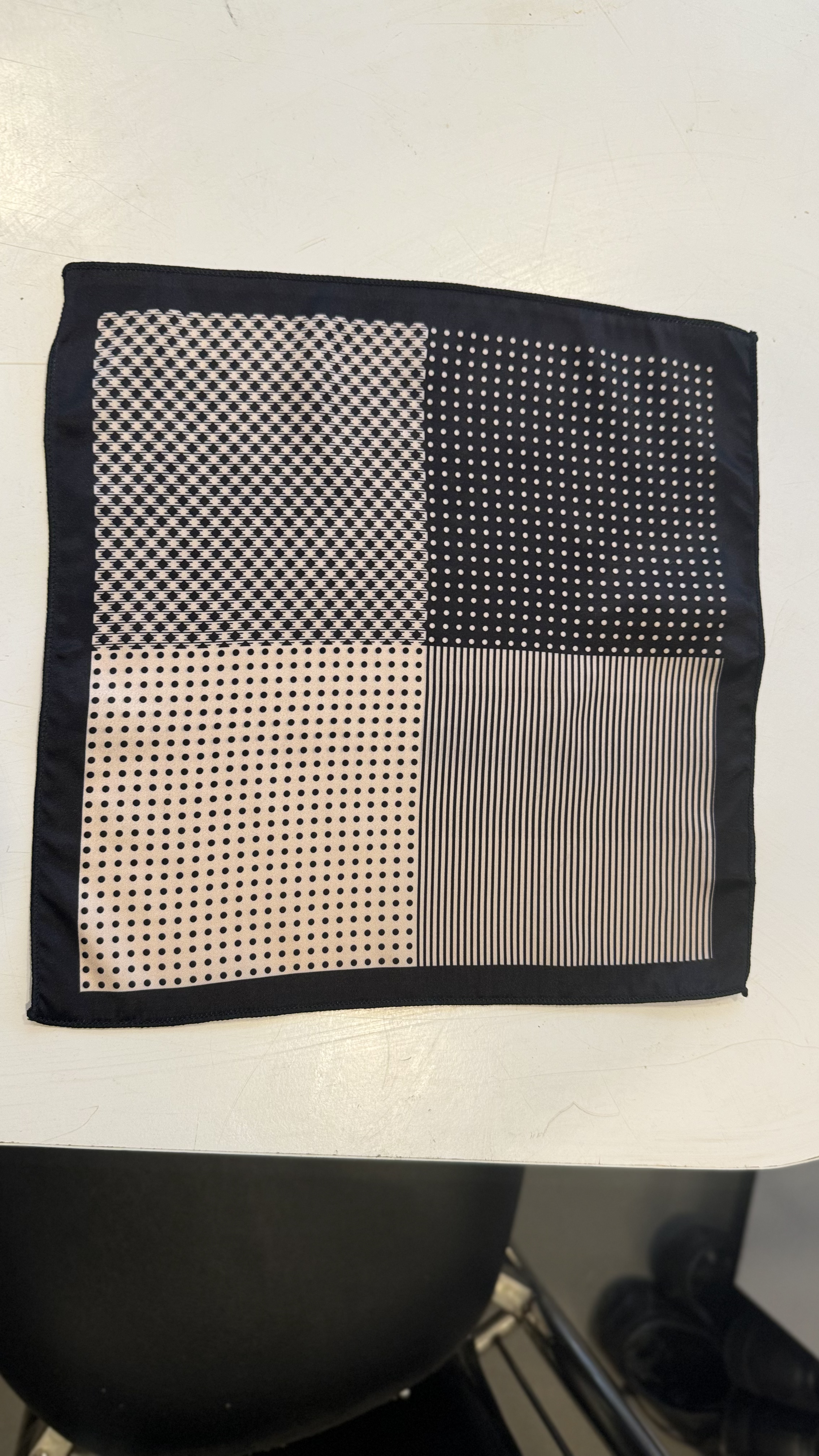 Four Square Pocket Square - Arjuun Kilachand