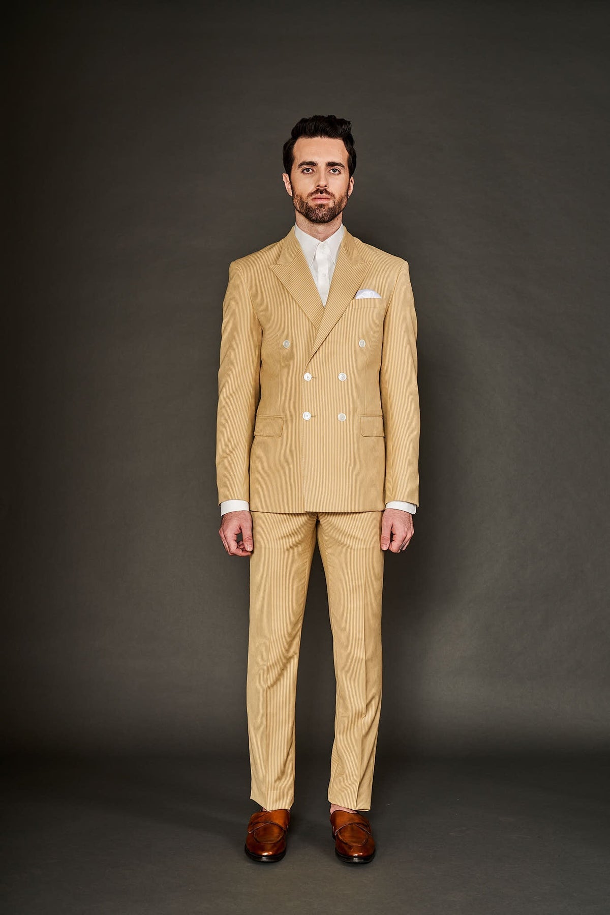 BEIGE SUIT - Arjuun Kilachand