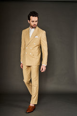 BEIGE SUIT - Arjuun Kilachand