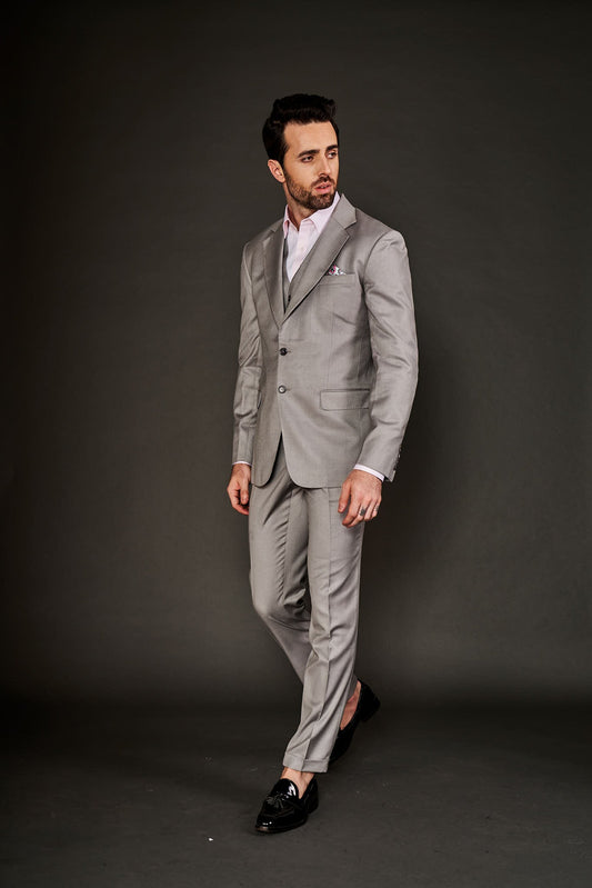 GREY SUIT - Arjuun Kilachand