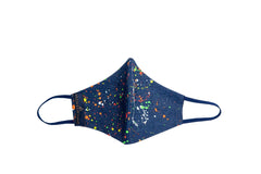 Indigo, Neon Hand painted Glow in the Dark Mask - Arjuun Kilachand