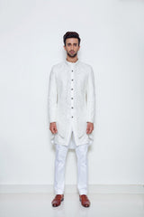 IVORY FUSION JACKET SET - Arjuun Kilachand