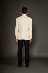 IVORY TUXEDO SUIT - Arjuun Kilachand