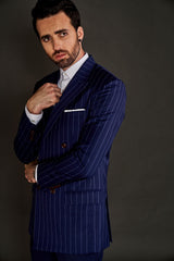 NAVY BLUE SUIT - Arjuun Kilachand