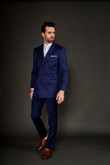 NAVY BLUE SUIT - Arjuun Kilachand