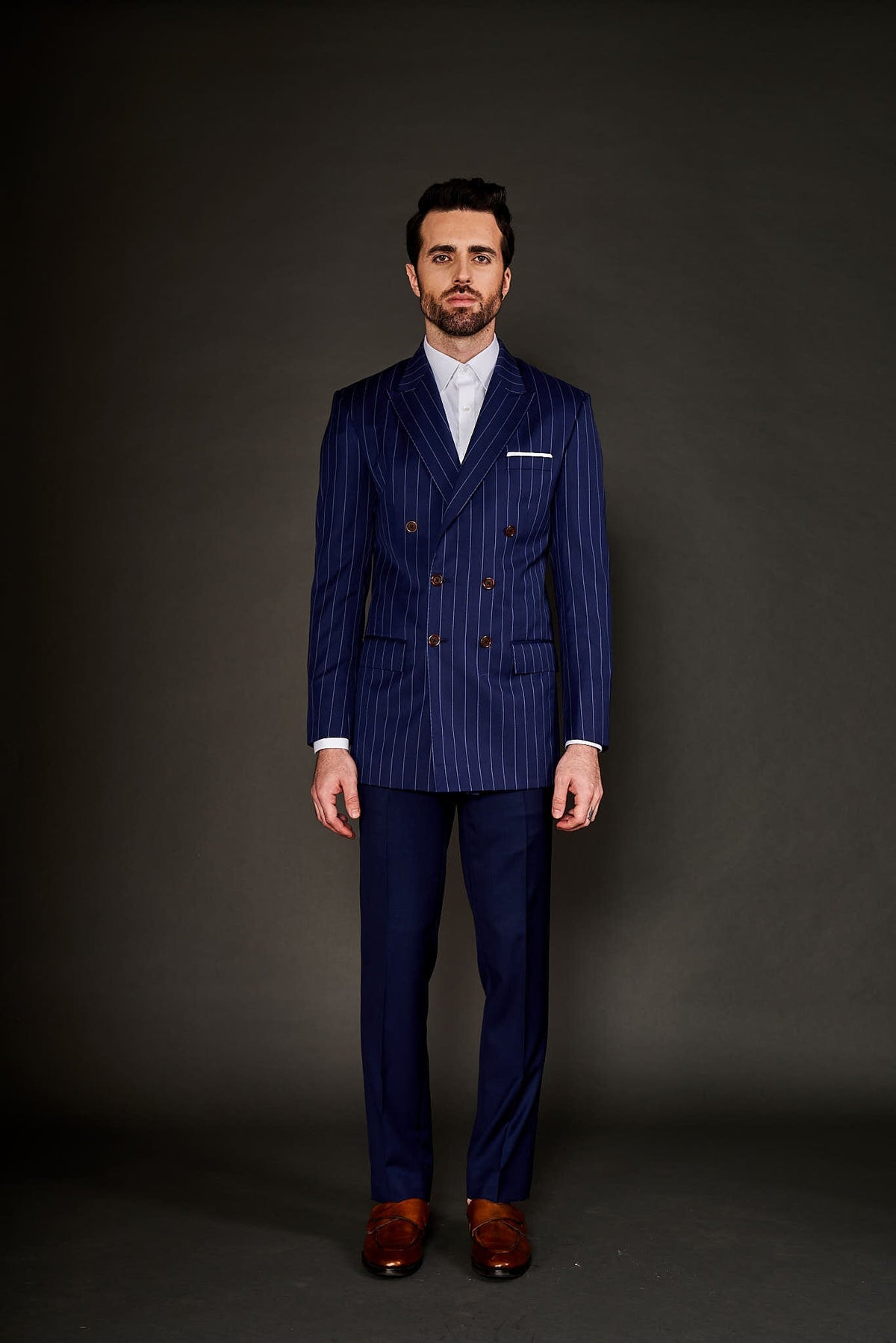 NAVY BLUE SUIT - Arjuun Kilachand